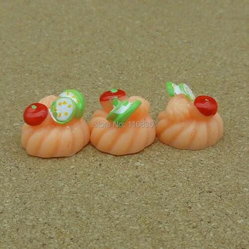 1pcs/lot resin flat back orange Lemon cake 15mm Cabochons Scrapbooking Hair Bow Center Card Frame Making Craft DIY B003-7