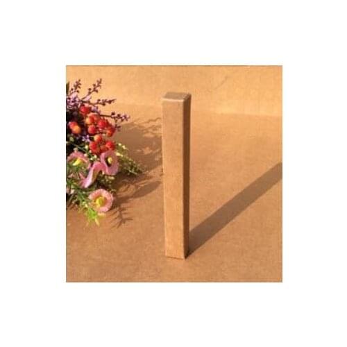 100pcs/lot 1.7*1.7*16.5cm kraft Paper Box For Lipstick Perfume Essential Oil Bottle Storage Cosmetics Box valve tubes