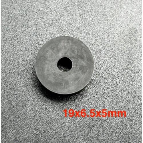 1pc 19x6.5x5mm wheel belt pulley rubber pinch roller for cassette deck tape recorder Stereo audio player