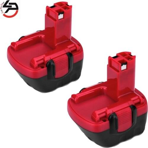 2PCS For BOSCH 12V 2.0AH Replacement tool battery GSR AHS GSB GSR PSR 12 12VE BAT043 BAT045 BAT046 BAT049 BAT139