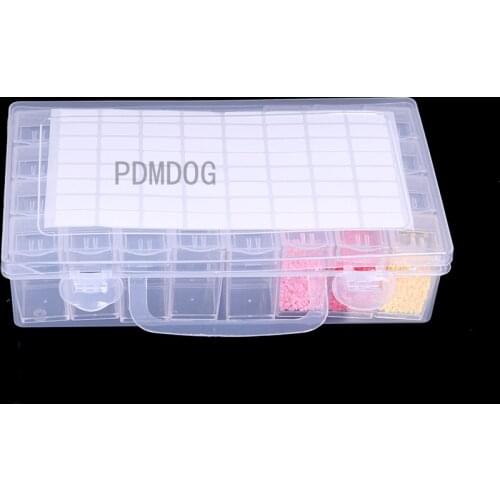 5D Diy Diamond Painting Tools Diamond Jewelry Box Rhinestone Embroidery Crystal Bead Storage Box Accessories Container