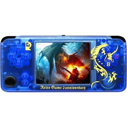 Retro Game Plus 2 Anniversary Video Game Console 3.0'' IPS Screen 3000 Game for Omron Button 32G RG300 Family Gift Retro Console