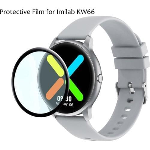 For Imilab KW66 3D Curved Full Edge Soft Protective Film for Imilab KW66 Smart Watch Screen Protection Soft Watch Film
