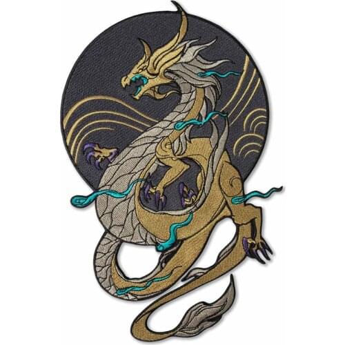 Dragon KDA Akali From League of Legends Embroidered Patch Prestige Edition Iron On the Back Size 24x14cm Badge