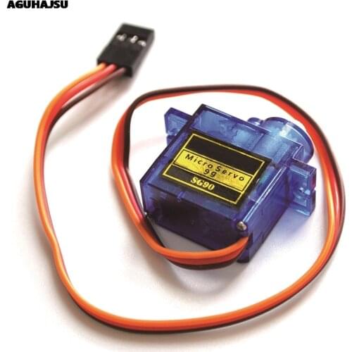 Official Smart Electronics Rc Mini Micro 9g 1.6KG Servo SG90 for RC 250 450 Helicopter Airplane Car Boat For Arduino DIY