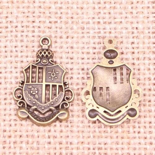 68pcs Jewelry Charms Empire Medal of Honor 28x19mm Antique Bronze Plated Pendants Making DIY Handmade Tibetan Bronze Jewelry