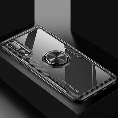 Shockproof Case For Huawei P40 P30 Lite P20 Pro Mate 20 Nova 5T Honor 20 10i 10 i 8X 8 X Honor20 Stand Ring Holder Armor Cover