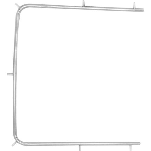 Stainless Steel Rubber Dam Frame Holder Instrument Autoclavable Temperature Dental Lab Supplie Accessory Antirust Anti-corrosion