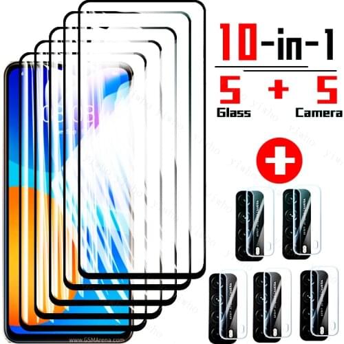 Tempered Glass for Huawei P Smart 2021 Glass Screen Protector Camera Glass for Huawei P40 Lite 5G P40lite E P30 Y5P Y6P Y7P Y8P