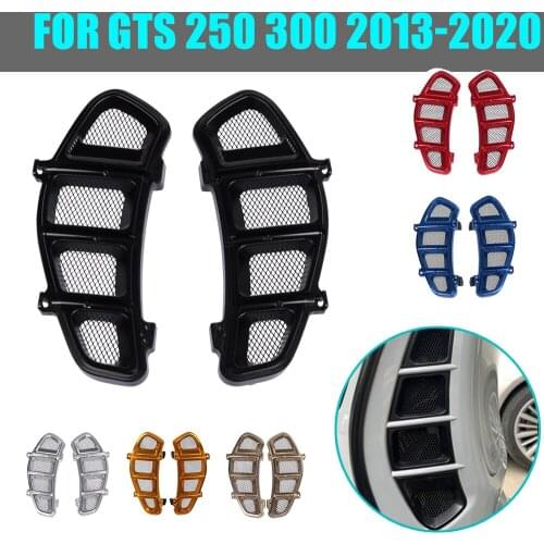 Motorcycle Radiator Guard Grille Grill For Piaggio VESPA GTS 250 300 GTS250 GTS300 2013 - 2020 Protector Cover Frame Accessories