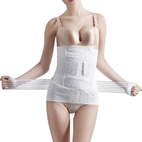 Womens Body Shaper Postpartum Belt Post Partum Bandage Postnatal Support Girdle Slim Waist Cincher Shapewears Female Trainer