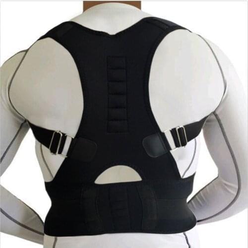 10 Magnets Magnetic Posture Corrector Women Corrective Underwear Back Therapy Medical Corset Upper Braces Lumbar Support Belt
