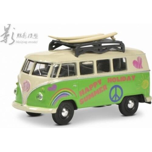 Schuco 1:64 VW T1 bus SURFER Limited collection alloy car die-casting model