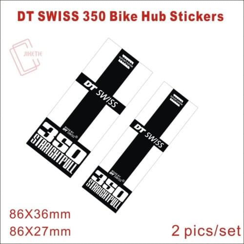 DT SWISS 350 Road Bike Hubs Stickers MTB Wheels Hubs Stickers Glossy Front and Rear Hubs Stickers Decoration Protective Film