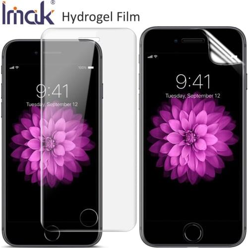 Imak Hydrogel Film For iPhone SE 2020 Rear Front Back Soft Screen Protective Transparent oleophobic
