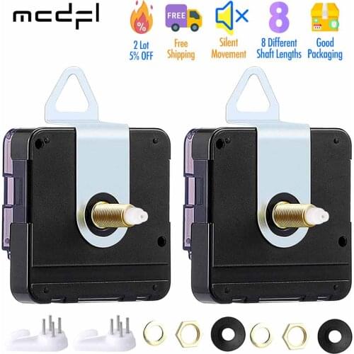 MCDFL DIY Quartz Silent Wall Clock Mechanism Movement Kit for Hours 3d Machinery Watch Table Desk Clocks Clockwork Home Tools