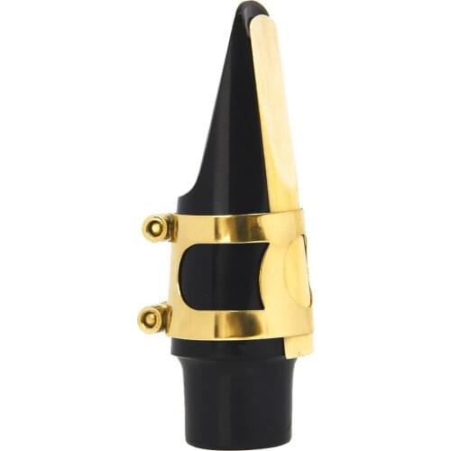 MagiDeal Alto Saxophone Mouthpiece with ligature cap 2.5 reed