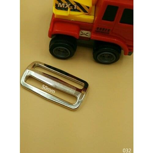 Free Shipping 2" 50mm 4pcs Metal Adjustable Buckles hardware Curve Slip-Resistant Diy Repair Bags Luggage Webbing Accessories