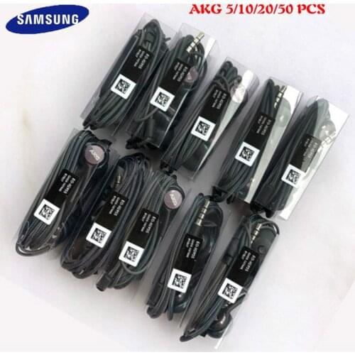 Samsung AKG Earphones IG955 wholesale 5/10/20/50 piece 3.5mm In-ear with Mic Wire Headset for huawei samsung Galaxy S6 S7 S8 S9