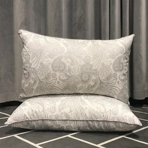 2121 New Illow Printed Health Bedding Neck Guard Sleeping Pillow Core 100% Polyester Sanding Memory Pillow Core for the Home