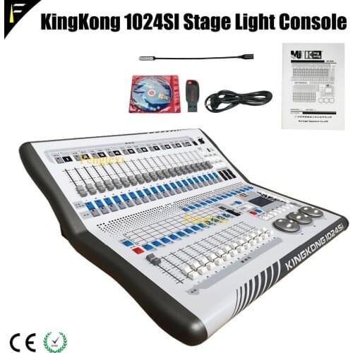 Upgrade 1024SI DMX 512 Dj Disco Controller Stage Light Scenes Console With RDM Network Port R20 Library Dimmer Controller