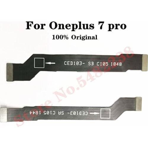 Original USB Motherboard Connection Flex cable For Oneplus 7 pro 1+7pro Main board data Delivery Ribbon Replacement parts