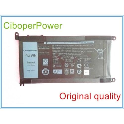 Original battery New 11.4V 42Wh 51KD7 Battery for 51KD7 Series Laptop