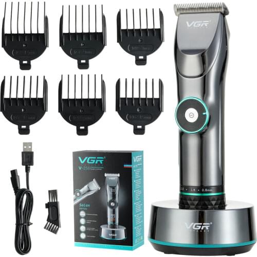 Barber Shop High-Power Hair Clipper Professional Rechargeable Battery 2500Ah Electric Hair Cutter Beard Trimer Precision Machine