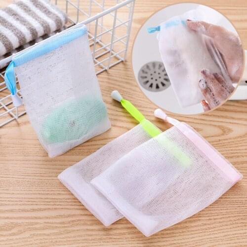 Foaming Net Small Foam Net Handmade Soap Foaming Net Face Cleansing Facial Soap Facial Cleanser Foaming Net Soap Net Bag