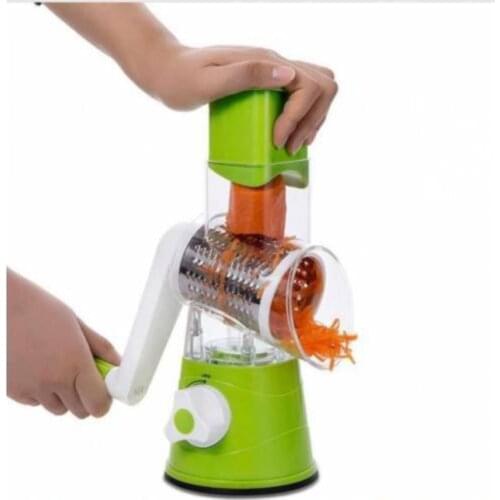 Practical Sleeved 3 Steel Cap Chopper & Slicer Grater 4 Pcs Microfiber Cloth