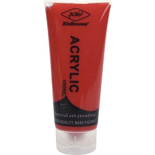 100ML Professional Acrylic Paint Waterproof Pigment Hand Wall Painting Brush Kids Graffiti DIY Art Craft Educational Toy