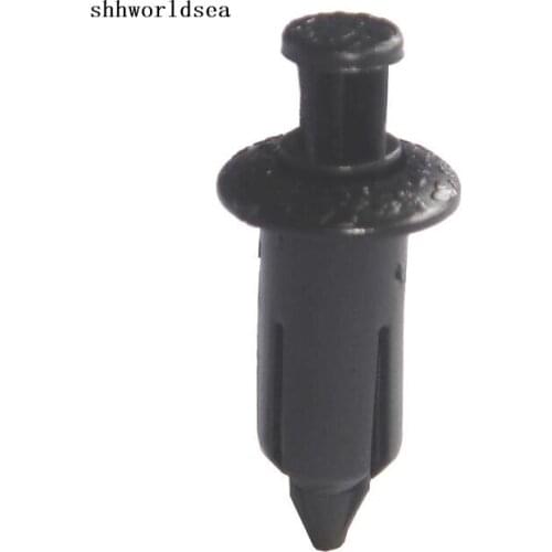 Shhworldsea 100pcs car clip& fastener radiator grille&trim panel push type retainer fits into 7mm hole for GM 96057847