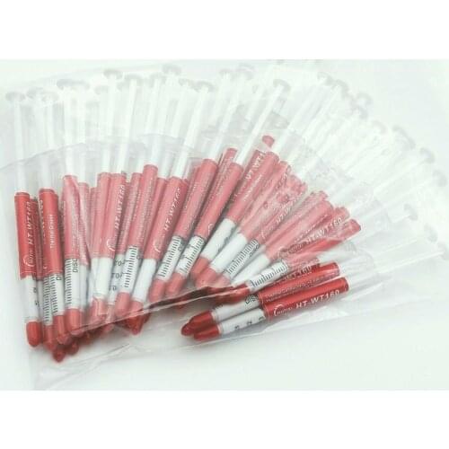 50pcs Thermal Paste CPU Cooler Cooling Fan Compound Silicone Plaster Heatsink GPU Processor Thermal Grease