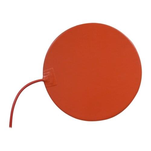 24V 150W Diameter 100mm band heater heating pad with 100k thermistor and 3m adhesive