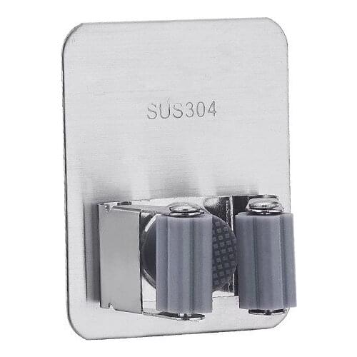 304 Stainless Steel Hooks Multi Wall Mounted Mop Organizer Holder RackBrush Broom Hanger Hook Kitchen Bathroom Strong Hooks