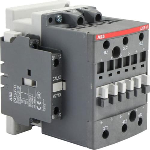 ABB AC contactor AX50-30-11 AX65-30-11 AX80-30-11 220V380V110V24V50A65A80A Main contact3NOAuxiliary contact1NO+1NC
