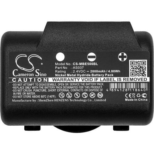 Cameron Sino 2000mAh Crane Remote Control Battery AS037 for IMET BE5000, I060-AS037,M550S, M550S Wave S, M550S Wave L