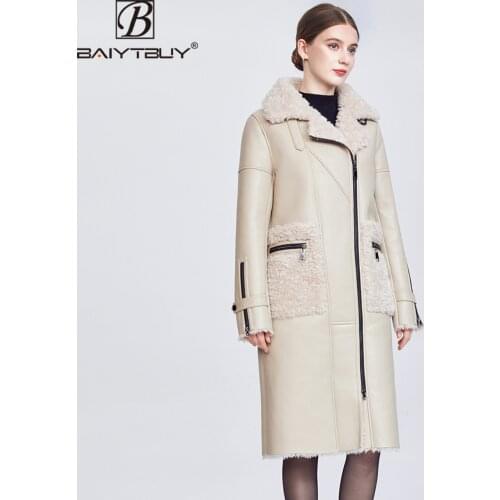 Женские кожаные куртки Baiytbuy China At AliExpress