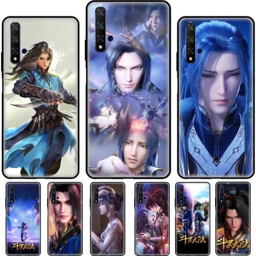 Douluo Continent Anime Tang San For Huawei Nova 5T 2 3 2Z Case For Huawei Y5 Y6 2017 2018 Y9 Y7 2019 Y6P Y5P 2020 Cover