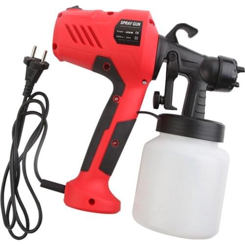 400W Electric Spray Gun Disinfection Liquid Paint Sprayer Gun Painting Tool Home Power Stain Exterior Electric Automotive