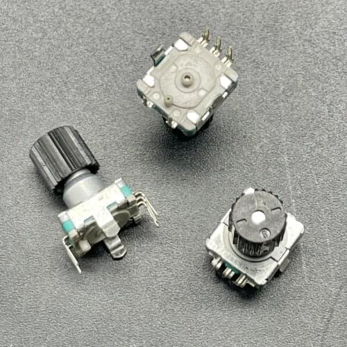 3pcs for flyaudio car CD volume switch GPS navigation encoder volume knob 360 degree rotation 5-pin potentiometer