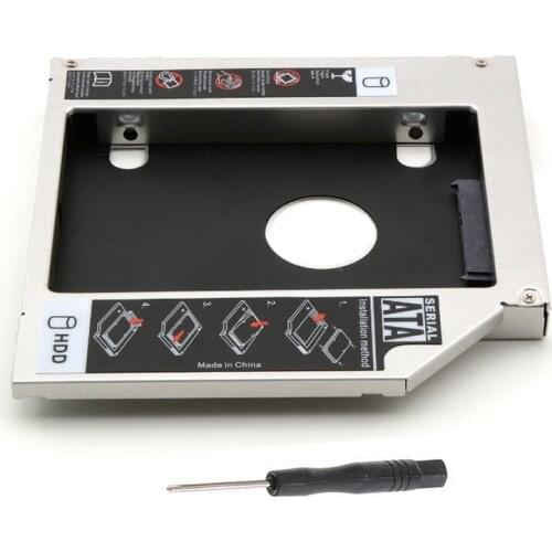 12.7mm 2nd Hard Drive SSD HDD Caddy for SAMSUNG R510 R518 R519 R520 R522 R523 R528 R530 R540 R560 R580 R590 R610 R620