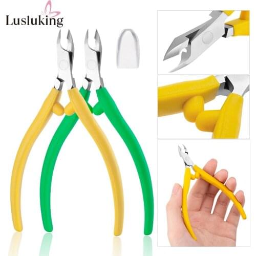 Nail Art Cuticle Nippers Cutter Pliers Dead Skin Remover Manicure Clipper Scissor Pedicure Fingernail Toenail Trimming Tool