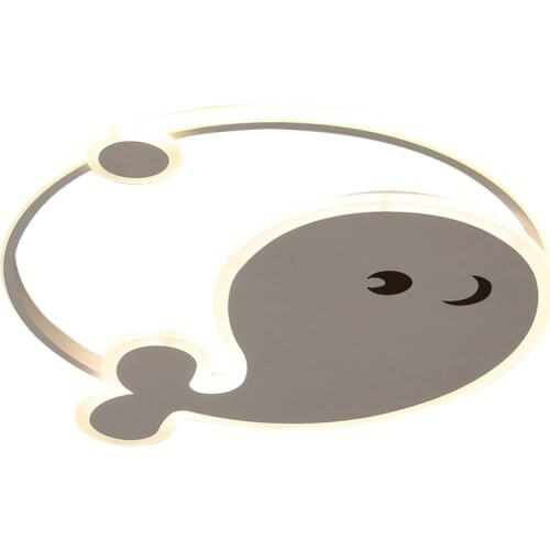 Childrens Room Ceiling Lamp Girl Boy Star Moon Dolphin Creative Simple Bedroom Princess Room Led Ceiling Light