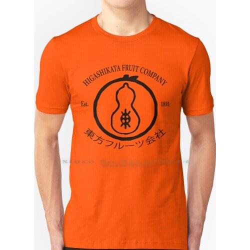 Higashikata Fruit Company T Shirt 100% Pure Cotton Jjba Jojolion Jojos Bizarre Adventure Anime Manga Seinen Phantom Blood