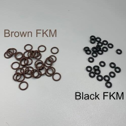 220mm 224mm 230mm 236mm 240mm 243mm 250mm Inner Diameter ID 7mm Thickness Black Brown FKM Fluororubber Seal Washer O Ring Gasket