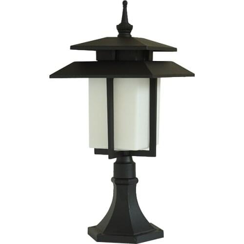 Villa Fence lights Chinese style retro Han and Tang Dynasty palace style UL aluminum doorpost Small waterproof lawn lamp 220v