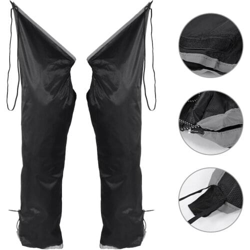 Wild Fishing Anti-dirty Waterproof Pants Legs Mountaineering Riding Splash-proof Simple Portable Rain Pants Fishing Apparel