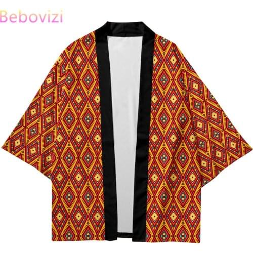 Plus Size 4XL 5XL 6XL Beach Japanese Style Kimono Asia Streetwear Men Women Cardigan Haori Yukata Harajuku Tops Robe Clothes