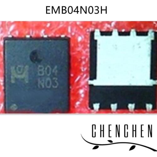 5pcs/lot EMB04N03H EMB04N03 B04N03 QFN-8 100% New